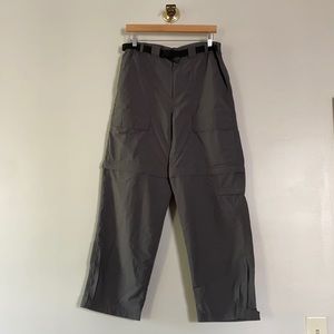 White Sierra convertible hiking pants